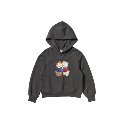 UNIQLO Толстовка Темно-серый для детей 3-7 лет