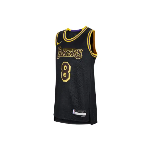 Детская баскетбольная футболка Nike черного цвета для малышей