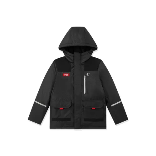 QIAODAN Пуховик Черный Подростки