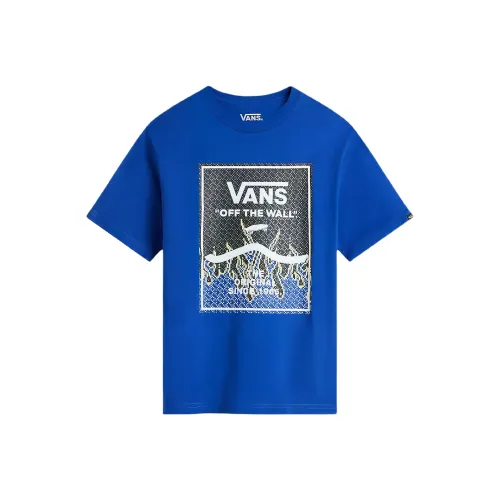 Vans Мальчики PRINT BOX T-Рубашка T-Рубашка Синий Подростки