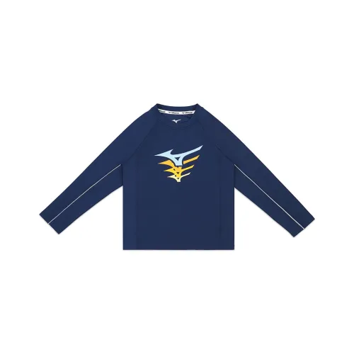Mizuno T-Shirt Детская Королевский Синий