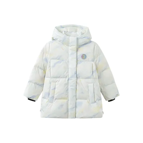 PUMA Пуховик Выступление Светло-серый для детей 3-7 лет