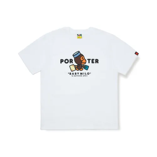 A BATHING APE PORTER Collaboration Унисекс Футболка