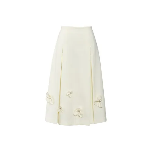 TAMMY TANGS Повседневная длинная юбка женский абрикос