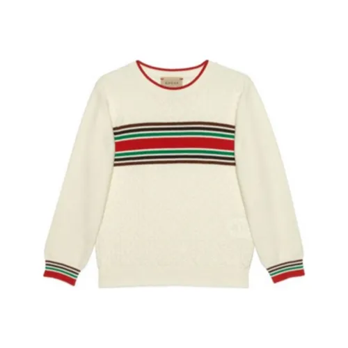 GUCCI Белый Kids Свитеры