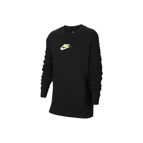 Nike Sportswear T-Shirt Детский Черный