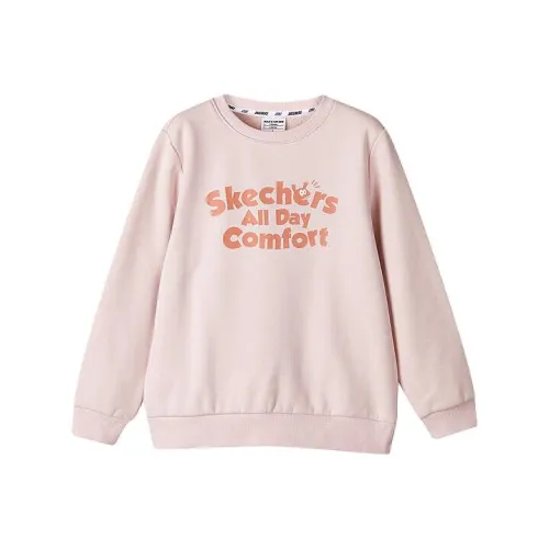 Skechers Comfort Sports Series Серо-розовый/01NX Kids Свитшоты