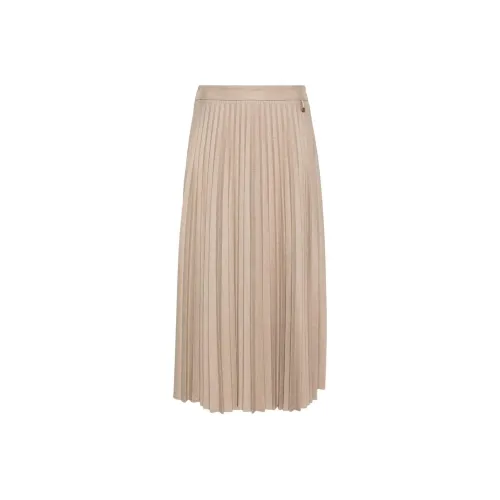Lorena Antoniazzi SS24 Повседневная длинная юбка женская бежевый