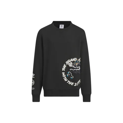 Adidas Originals x FEIFEI RUAN CO-BRANDED MODEL Толстовка Черный Детский