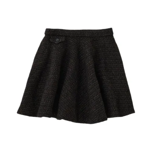 MOUSSY collaboration Повседневные короткие юбки Женские Темно-коричневый