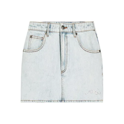 Ed Hardy SS24 Джинсовые короткие юбки Женские Индиго