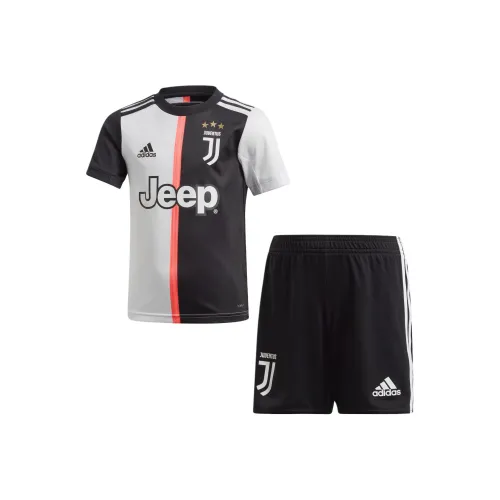 Adidas x JEEP Повседневная спортивная одежда Черный Белый Для детей 3-7 лет