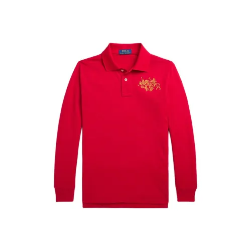 Polo Ralph Lauren Поло SS24 Красный Детский