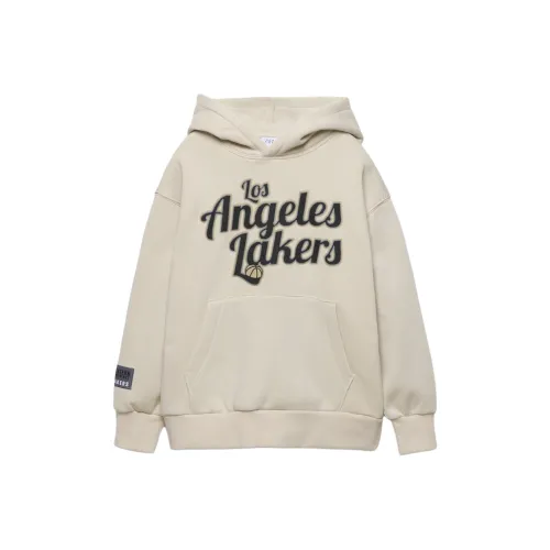 ZARA Los Angeles Lakers Белый Детский Сад Свитшоты