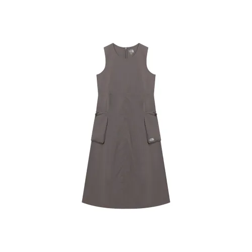 THE NORTH FACE Без рукавов Платье Женское Бежевый Коричневый
