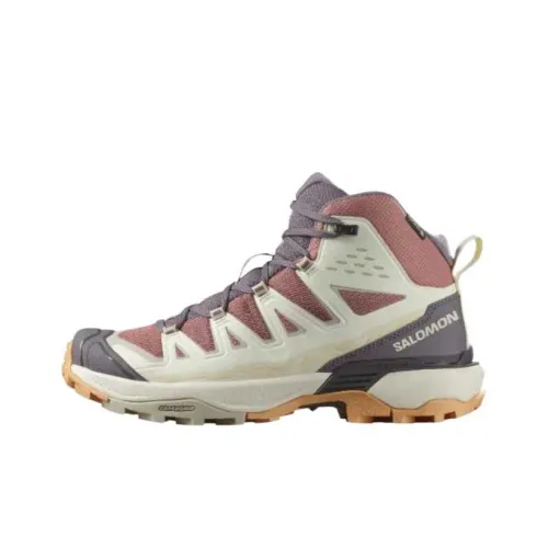 Salomon X Ultra MID Топ Альпинизм Обувь Женские Розовый