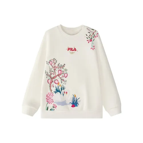 FILA KIDS x Cath Kidston Толстовка Облачный Белый Дети Возраст 3-7 Лет