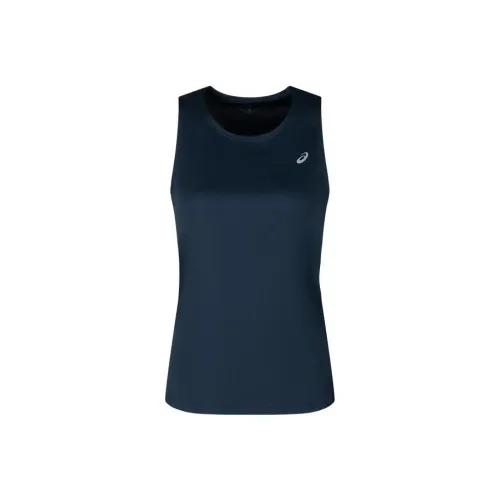 Asics Спортивные жилеты женские темно-синий