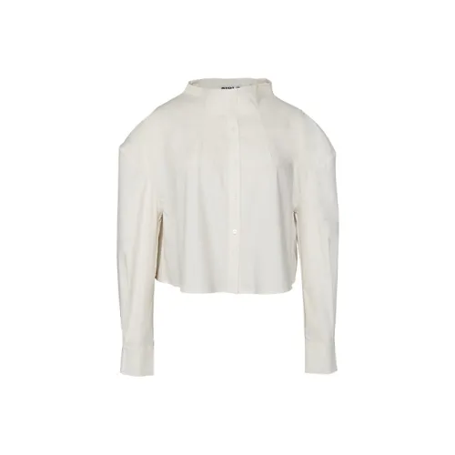 SIQIZ Абрикос Женские Рубашки