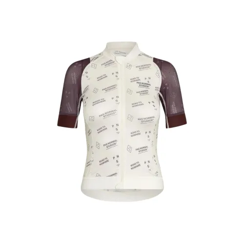 PAS NORMAL STUDIOS Велосипедная одежда Женская Серый Белый