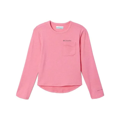 Columbia Tech Розовый Kids Т Рубашки