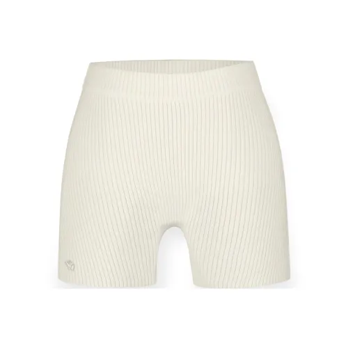 NOTAWEAR Повседневные шорты Женские Элегантные Белые