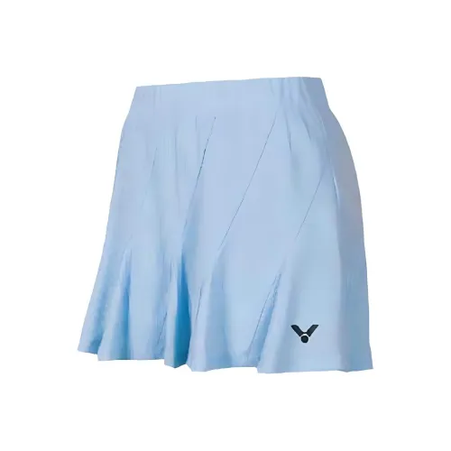 Victor Повседневные короткие юбки Женские Беллфлауэр Синий