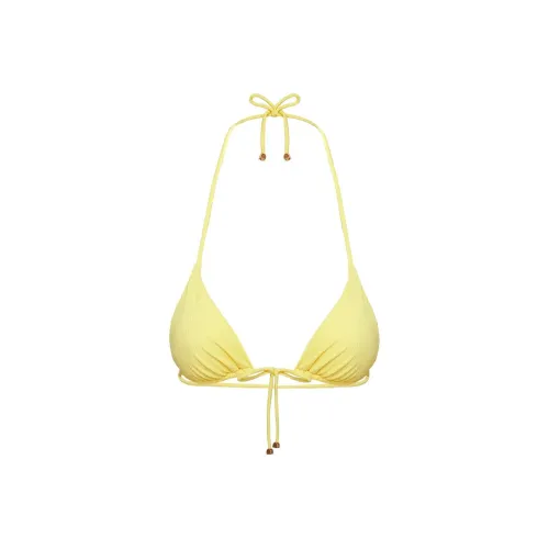 PRINCESS POLLY Sea Shore Бикини Треугольный Топ Бикини Женский Желтый Желтый