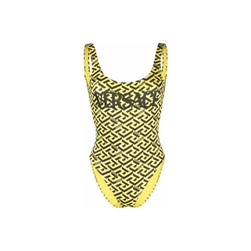 VERSACE Желтые Женские Ван-Пис Купальники