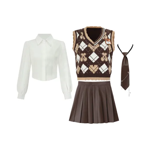 9 Кошачьих Лакомств в форме палочек Комплект с юбкой Женские