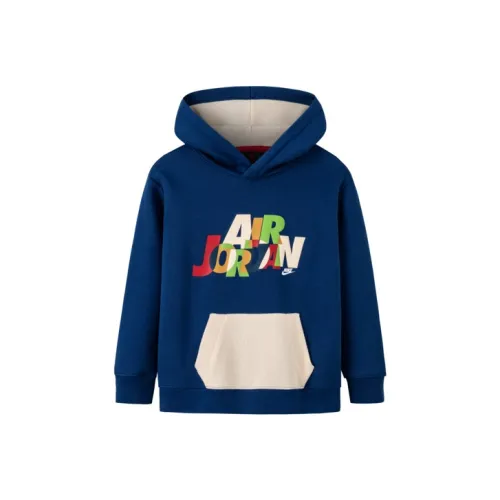 Джордан Свитшот Jordan Messy Room Французский Синий Детский