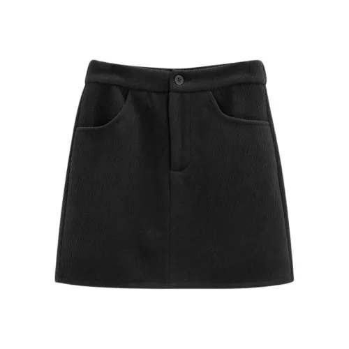 Love To Serve Повседневные Короткие Юбки Женские Черные