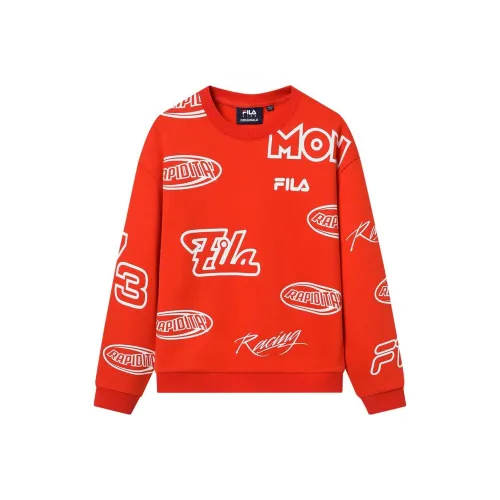 FILA KIDS Толстовка Огонь Красный Подростки