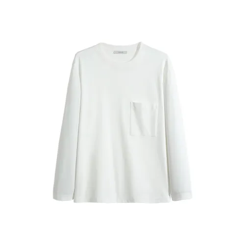 Osens Классическая Белая Мужская Футболка