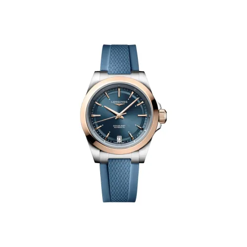 Longines Comcast Collection Автоматический Механический Механизм Женские Часы 34 мм Синий Циферблат