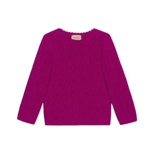 GUCCI Фуксия Kids Свитеры
