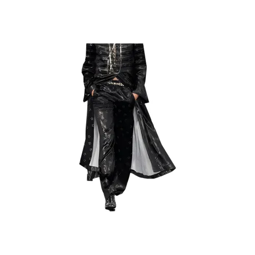 CHANEL SS24 24C Повседневные брюки Женские Черный