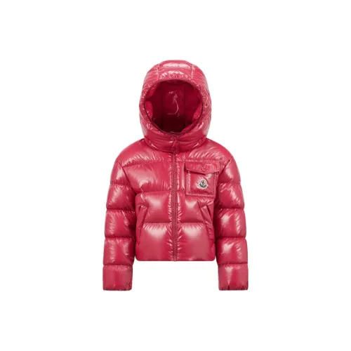 Moncler Down Jacket Кораллово-розовый для детей