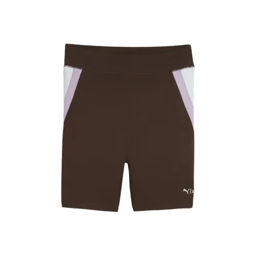 PUMA x lemlem Спортивные шорты Женские Темный шоколад