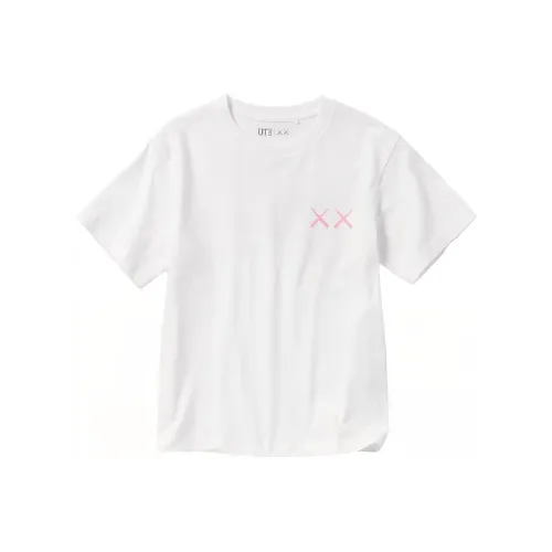 UNIQLO KAWS Collaboration Collection Белый KIDS T Рубашки