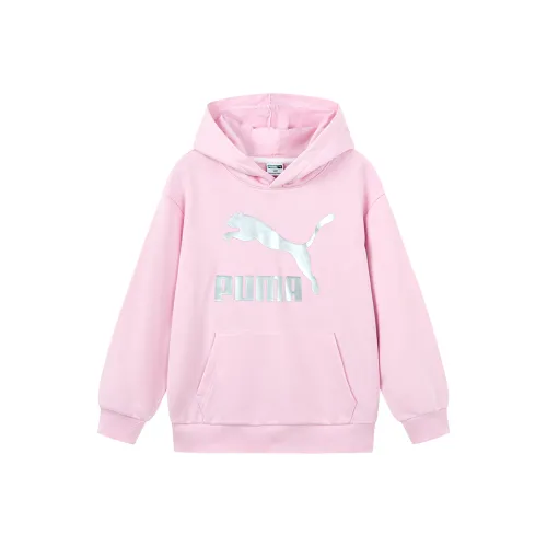 PUMA Свитшот Sportstyle Collection CLASSICS Big Logo Свитшот Dream Розовый Детский