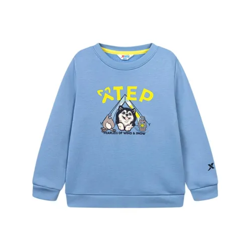 XTEP Свитшот Светлый Пыльно-Синий для детей 3-7 лет