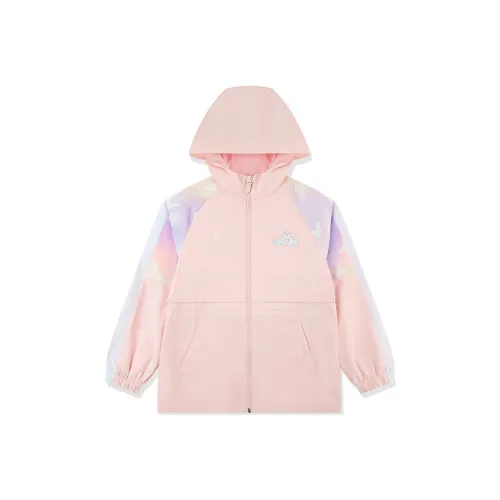 QIAODAN Oriole Розовый Унисекс Куртки