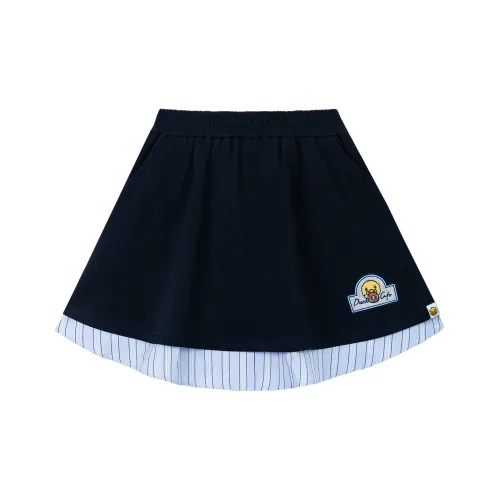B.Duck Повседневные короткие юбки Женские Темно-синий