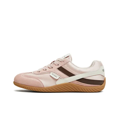 teenmix Балет AT Your Fingertips Slip-resistant Abrasion-resistant Breathable Low-top Casual Shoes Women's Pink