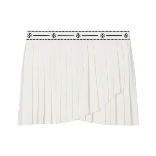 Tory Burch SS24 Повседневные короткие юбки Женские Белые