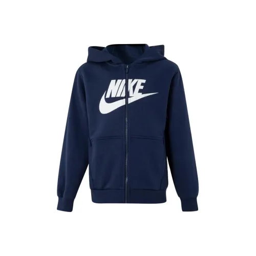 Nike Свитшот Темно-синий Детский