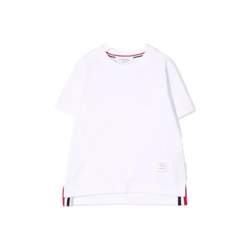 THOM BROWNE Белая Детская Рубашка T