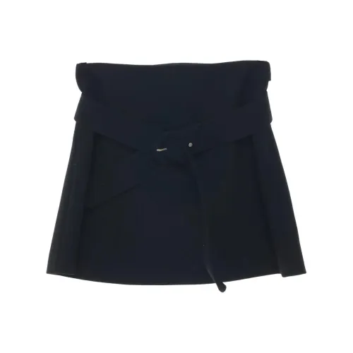 LOW CLASSIC SS25 Повседневные короткие юбки Женские Черный