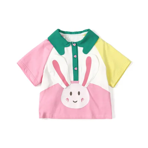 GLADDYBEAR Розовые Детские Т-рубашки